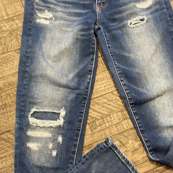 💙NWOT Am Eagle Super stretch Butter Soft lightly distressed Jegging Jeans 💙 - Picture 6 of 9